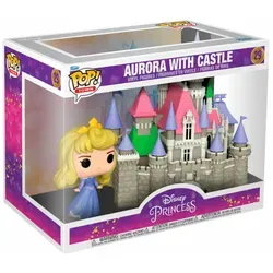 Funko Pop! Town: Ultimate Princess - Princess Aurora mit Castle - Chibi Figuren – Offizielle Disney Princesses Vinyl-Sammelfigur, ideal für Sammler und als Geschenk für Disney-Fans, ca. 9,5 cm groß und aus hochwertigem, langlebigem Vinyl.