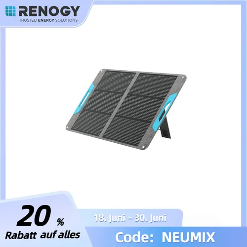 Renogy 200W Tragbares Solarpanel