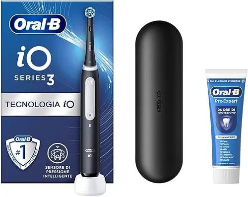 Oral-B iO 3 Wiederaufladbare Elektrische Zahnbürste Schwarz