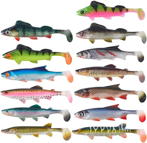 Balzer Shirasu Clone Shad - Gummifisch, Länge:12cm, Farbe:BlMin