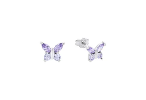 Amor Paar Ohrstecker Schmetterling mit Zirkonia von Amor