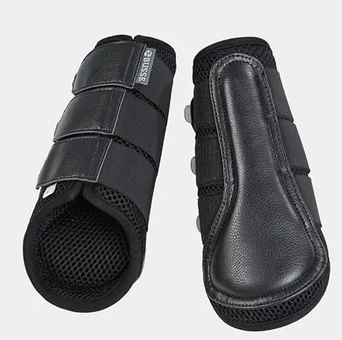 Gamaschen 3D AIR EFFECT - BUSSE Gamaschen 3D AIR EFFECT, Größe S, schwarz, mit optimaler Luftzirkulation für maximalen Komfort und Schutz beim Reiten.