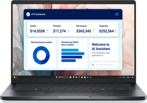 Dell Pro 14 Premium PA14250 - Hochleistungs-KI-Notebook - Computersysteme und Zubehör, mit QHD+ Display, Core Ultra 7, 32GB RAM und 512GB SSD für maximale Leistung und Mobilität.