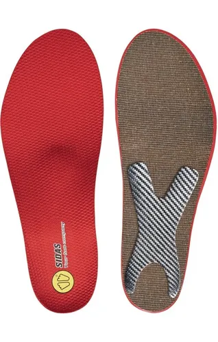 Sidas Einlegesohlen WINTER + Slim Einlegesohle rot 28,5 - Zubehör für Schuhe, optimale Wärmeisolierung und Komfort für kalte Tage, perfekt für schmale Schuhe.