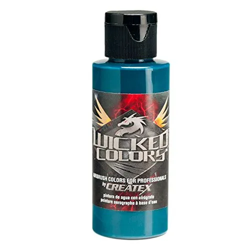 Createx Wicked W009 Pthalo Green 60ml. Airbrush Farbe