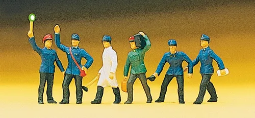 Preiser 10010 H0 Bahnpersonal