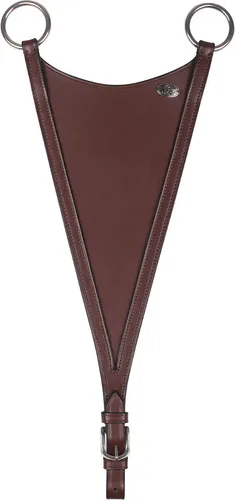 QHP Martingal-Gabel Geschlossen Leder (Warmblut, braun)