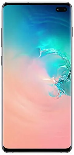 Samsung Galaxy S10+ Dual SIM - 128 GB, 8 GB RAM, prism white - Simlockfreies Handy mit beeindruckendem 6,4 Zoll Infinity-O Display und leistungsstarker Triple-Kamera für atemberaubende Fotos.