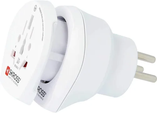 SKROSS Combo World to Israel Reiseadapter Steckdosenadapter EU Israel Adapter