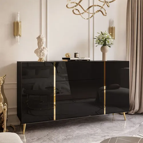 Buffets & Sideboards Schwarz von yourhouse24