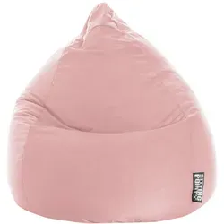 Magma Heimtex Sitzsack Set in Rosa - Sitzsäcke für entspannte Stunden, waschbare Hülle bei 30 Grad und stilvolles Design in Altrose.