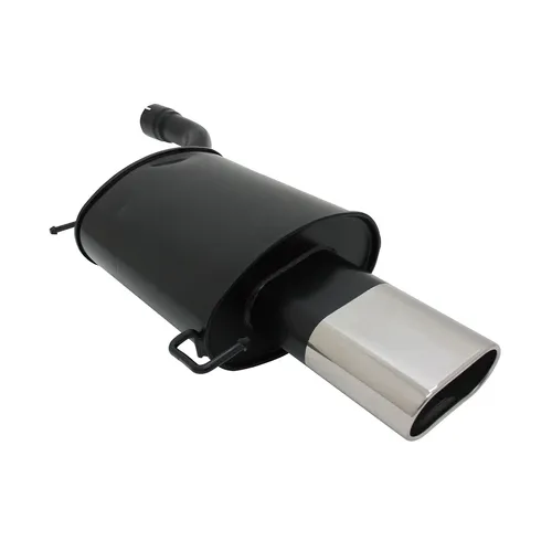 Novus Sportauspuff für BMW E60 135x75mm - Schalldämpfer, leistungssteigernd mit sportlichem Sound und passgenauer Montage für BMW E60