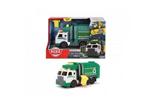 Dickie Toys Spielzeug-Müllwagen 203302018 Recycling Truck