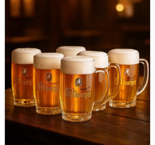 Biergläser von Bitburger