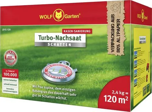 WOLF-Garten Turbo-Nachsaat Schatten LR-S 120 in beige von WOLF-Garten