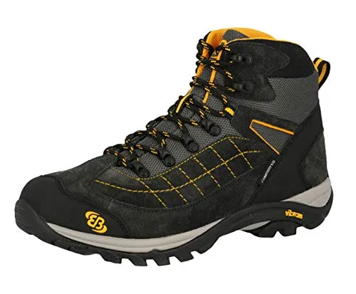 Brütting Mount Crillon High Trekking- & Wanderstiefel 43 EU - Wanderschuhe mit Comfortex Innensohle, herausnehmbar und ideal für komfortable Wanderungen in jedem Terrain.