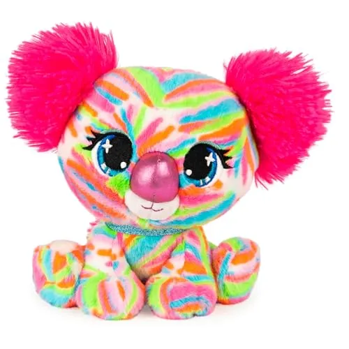 P.Lushes Designer Fashion Pets Koko Melbie Koala Bär Premium Stofftier, mehrfarbig/rosa, 15,2 cm