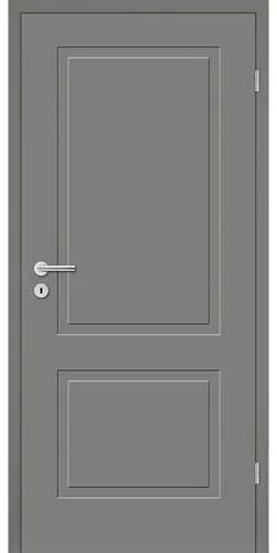 Mosel Zarge Weiß RAL 9003, 17 mm Verstellbereich, CPL Zarge mit Designkante - Moderne Türzarge in hochweißem Farbton für harmonische Übergänge. Mit widerstandsfähiger CPL-Oberfläche und abgerundeten Ecken ideal für stark frequentierte Räume.