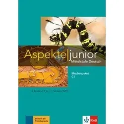 Medienpaket C1: 4 Audio-CDs + 1 Video-DVD Mittelstufe Deutsch - Belletristik und Sprachförderung in einem Paket – inklusive aller Hörtexte und multimedialen Inhalten für effektives Lernen.