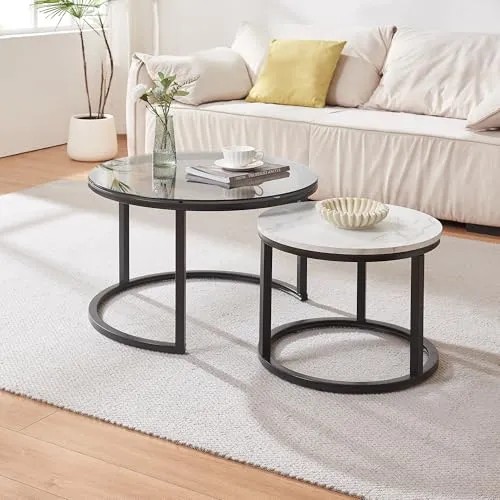 Couchtische Grau von en.casa