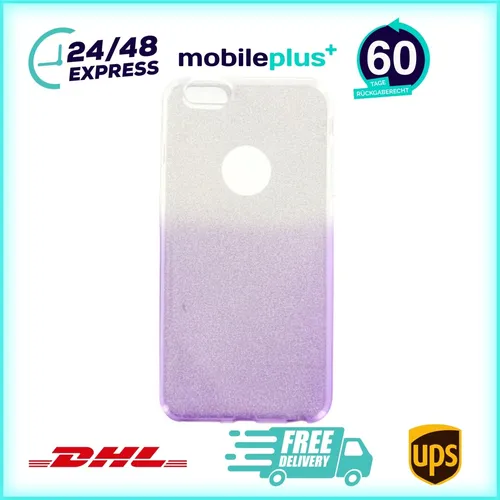 TPU Handyhülle für iPhone 6 6S Plus Violett Schutz Tasche