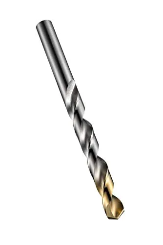 Dormer A002 HSS Hochgeschwindigkeitsstahl-Jobber-Bohrer mit 118 Grad Zinnspitze Splint Point (1 Stück)