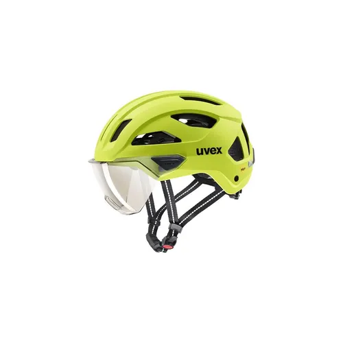 Uvex Stride Visor Mips Helm lime matt 56-59 cm