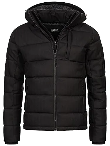 Indicode Winterjacke Hebert - Funktionsjacke mit sportlichem Design, optimalem Kälteschutz und praktischen Reißverschlusstaschen – ideal für kalte Tage und Freizeitaktivitäten.