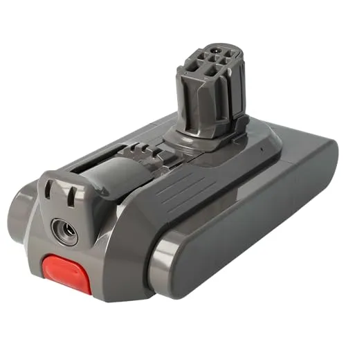 vhbw Akku kompatibel mit Dyson V12 Slim Motorhead, Slim Complete, Slim Complete Generation 2021 Staubsauger Grau (2000 mAh, 25,2 V, Li-Ion)