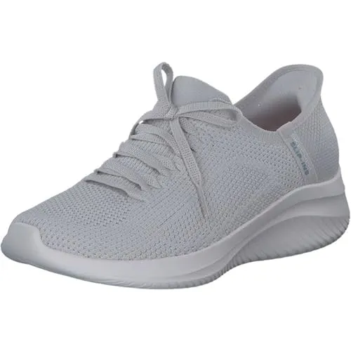Skechers Damen Ultra Flex 3.0 Elevated Motion Sneaker, Gray, 41 EU - Damen-Sneaker mit luftgekühltem Memory-Schaum für höchsten Komfort, vegan und maschinenwaschbar – ideal für den täglichen Gebrauch.