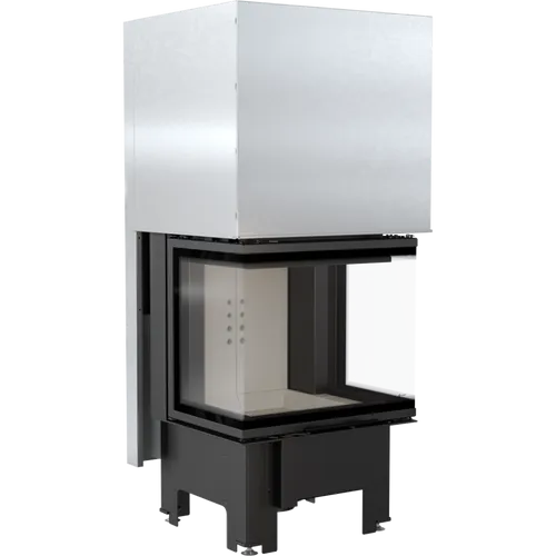 ThermoFlux Kamineinsatz TFA9-HLRF 60/40 | Guillotine, 3-seitig | 9 kW