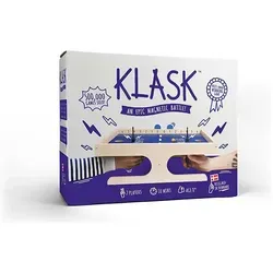 Game Factory Klask (internationale Version) - Brettspiel für 2-4 Spieler, multilingual in Deutsch, Französisch und Italienisch