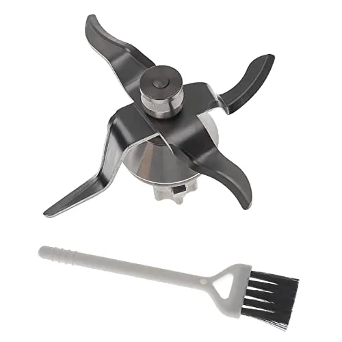 vhbw Mixmesser für Vorwerk Thermomix TM31 - Edelstahl 4-Klingen - Ersatzteil für Küchenmaschinen | Perfekt zum Mixen, Rühren und Zerkleinern | Spülmaschinenfest für einfache Reinigung | Passgenau mit 4 Klingen für optimale Ergebnisse