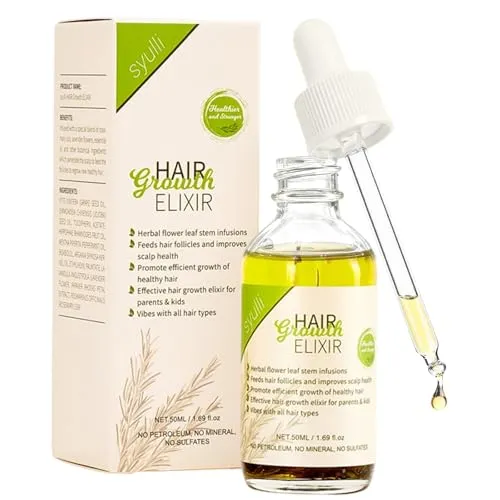 50ml Haarwachstum Serum, Haaröl Enhances Hair Strength,Mit Rosmarinöl Und Rizinusöl Bio Extrakt- Anti Haarausfall Haaröl - Scalp Oil