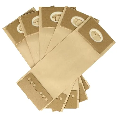 vhbw 5x Turbofilter kompatibel mit Festool RS 200, RS 3, RS 300 Schwingschleifer, Exzenterschleifer - Papier-Staubbeutel Set, Sandfarben