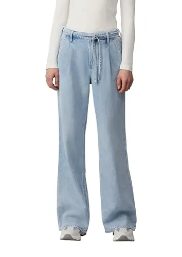 s.Oliver Jeans Suri/Regular Fit/High Rise/Wide Leg/Bindegürtel