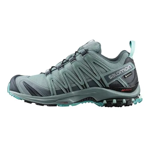 SALOMON Damen Trailrunningschuhe XA PRO 3D V8 GTX - Laufschuhe mit leichter und weicher Konstruktion, wasserdichter GORE-TEX Membran und hervorragendem Grip für jeden Trail.