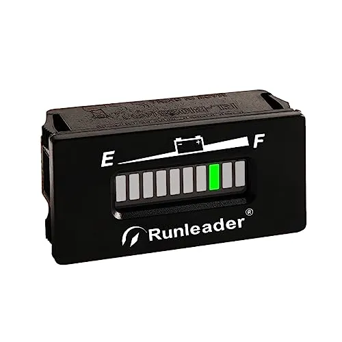 Runelader RL-BI028 DC 12V bis 24V LED-Batterieanzeige, geeignet für Blei-Säure-Batterien.