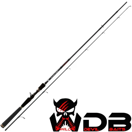 Wild Devil Baits Baitcast Rute 1,95m 40-120g Devil Stick von Wild Devil Baits
