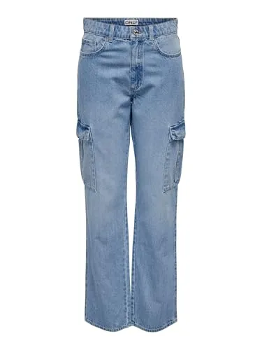ONLY ONLRILEY HW STR Cargo DNM PIM875 NOOS