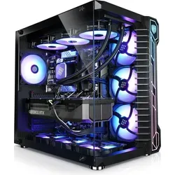 Kiebel Panorama XL 14 Gaming-PC - High-End Gaming-PC mit Intel Core i9-14900KF, RTX 5090 und 64 GB RAM. Wasserkühlung und RGB-Beleuchtung sorgen für optimale Leistung und stylisches Design.