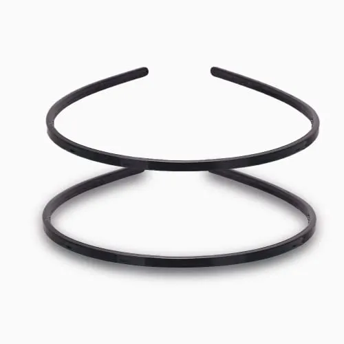 Stück Haarband, Kunststoff Einfach Stirnbänder, Stirnbänder mit Zähnen Dünne, DIY Stirnbände, 6mm Breite Glatte 2