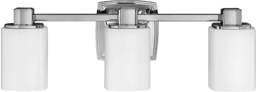 Moderne Wandleuchte Tessa in Poliertem Chrom - Elegante 3x3.5W G9 Wandleuchte mit IP44, ideal für stilvolle Innenräume wie Wohnzimmer und Esszimmer. Inklusive LED-Leuchtmittel für energieeffiziente Beleuchtung.