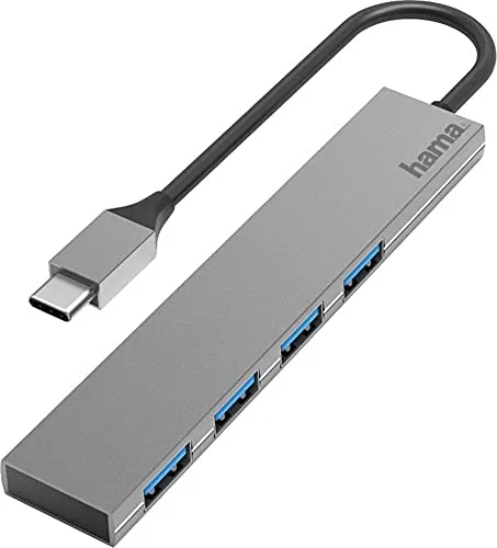 Hama USB C Hub 4 Ports