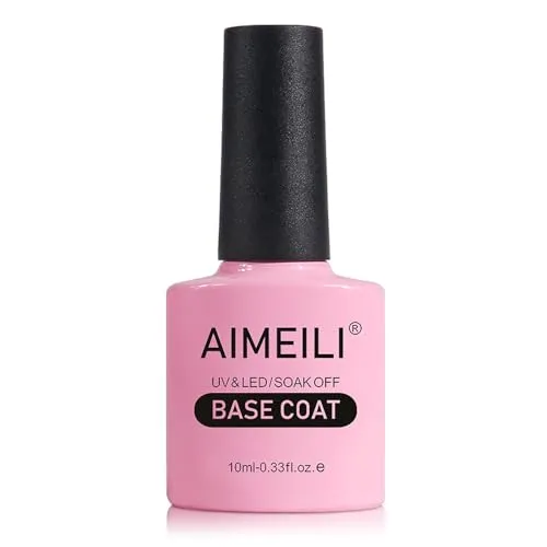 AIMEILI Base Coat Unterlack UV LED Gellack Gel Nagellack Gel Nail Polish 10ml