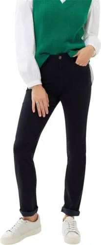 Brax Damen Style Carola Winter Dream - Elegante Five-Pocket-Hose aus hochwertigem Baumwollsatin, feminine Passform und ausgezeichnete Farbbrillanz, nachhaltig produziert für umweltbewusste Modebewusste.