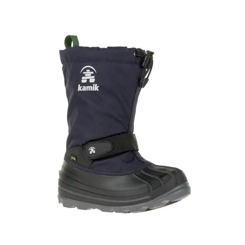 Kamik WATERBUG8G Winterstiefel navy (NVY) 39 - Wanderschuhe für Kinder, wasserdicht mit Gore-Tex-Membran und optimaler Atmungsaktivität, ideal für winterliche Abenteuer bei Temperaturen bis -40 °C.