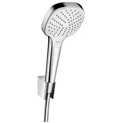 hansgrohe Croma Select E Vario Wannenset 26425400 - Brausegarnituren mit komfortabler Strahlartenumstellung durch Select-Taste, ideal für entspannende Duscherlebnisse.