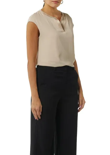 Comma Blusenshirt Gr. 40 beige von comma,