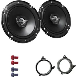 JVC 2-Wege Koaxial Lautsprecher CS-J620X 300 Watt - Car-HiFi-Lautsprecher mit hervorragender Klangqualität dank Mica Cone Woofer und PEI Mittelton-Hochtöner für optimale Klangausbreitung. Ideal für ein beeindruckendes Musikerlebnis im Auto.